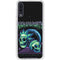 Adult Swim Rick and Morty Neon Skulls Galaxy A50 Clear Case